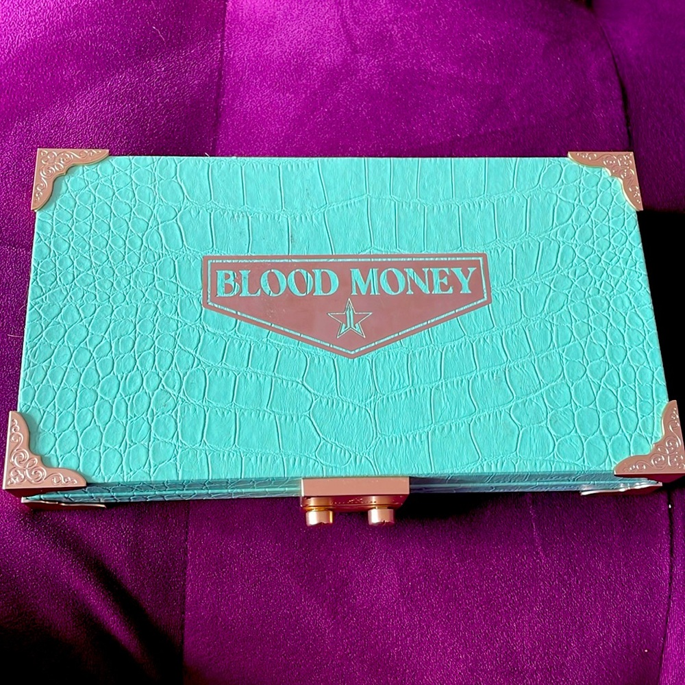 Jeffree Star Blood Money eyeshadow palette! New never used